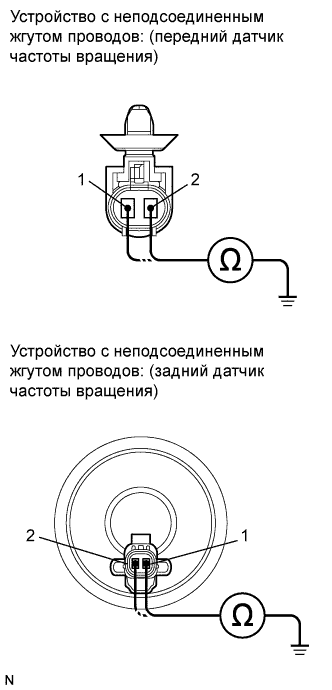 COROLLA, AURIS. ZZE150 ZRE151,152 NDE150.Управление Тормозами.Антиблокировочная Система Тормозов (Для Моделей Производства Тмс С Двигателем Серии Zr, 4Zz-Fe).
Dtc
  C1237/37  Неисправность Ротора Датчика Частоты Вращения
