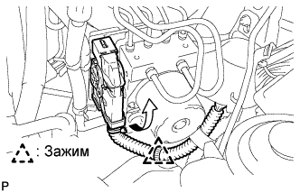 COROLLA, AURIS. ZZE150 ZRE151,152 NDE150.Управление Тормозами.Антиблокировочная Система Тормозов (Для Моделей Производства Тмс С Двигателем Серии Zr, 4Zz-Fe).Блок Управления Рабочими Цилиндрами Тормозов (Для Моделей Производства Тмс С Двигателем 1Ad-Ftv, 1Nd-Tv С Vsc)  Снятие