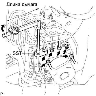 COROLLA, AURIS. ZZE150 ZRE151,152 NDE150.Управление Тормозами.Антиблокировочная Система Тормозов (Для Моделей Производства Тмс С Двигателем Серии Zr, 4Zz-Fe).Блок Управления Рабочими Цилиндрами Тормозов (Изготовитель – Tmuk, Tmmt, Без Vsc)  Установка