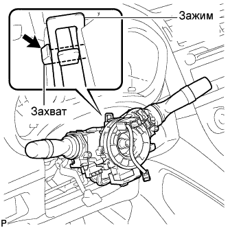 COROLLA, AURIS. ZZE150 ZRE151,152 NDE150.Кондиционирование Воздуха.Система Кондиционирования (Для Автоматического Кондиционера).Передний Датчик Температуры Испарителя (Для Моделей С Кузовом Типа Хэтчбэк)  Установка