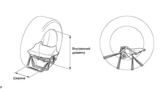 COROLLA, AURIS. ZZE150 ZRE151,152 NDE150.Дополнительная Система (Пассивной) Безопасности.Система Подушек Безопасности.Подушка Безопасности Для Защиты Коленей Водителя В Сборе (Для Моделей С Кузовом Типа Хэтчбэк)  Снятие С Эксплуатации