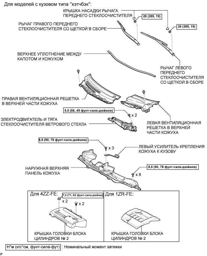 COROLLA, AURIS. ZZE150 ZRE151,152 NDE150.Управление Тормозами.Антиблокировочная Система Тормозов (Для Моделей Производства Тмс С Двигателем Серии Zr, 4Zz-Fe).Блок Управления Рабочими Цилиндрами Тормозов (Для Моделей Производства Тмс С Двигателем Серии Zr, 4Zz-Fe С Vsc) Узлы И Детали