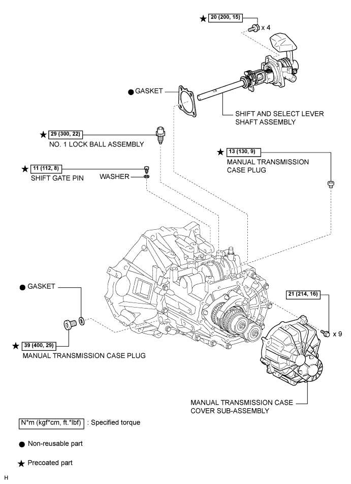 COROLLA, AURIS. ZZE150 ZRE151,152 NDE150.Механическая Трансмиссия C66.Система Механической Трансмиссии.Блок Механической Трансмиссии В Блоке С Главной Передачей Узлы И Детали