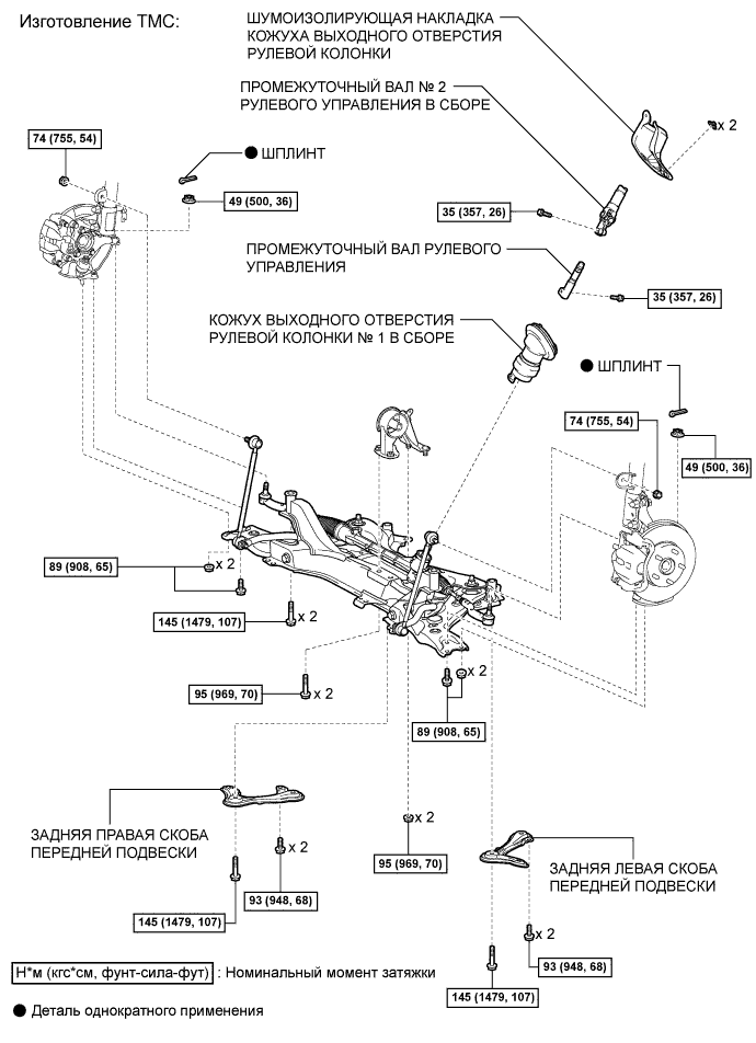 COROLLA, AURIS. ZZE150 ZRE151,152 NDE150.Рулевое Управление С Усилителем.Система Рулевого Управления С Усилителем.Рулевой Механизм  Узлы И Детали