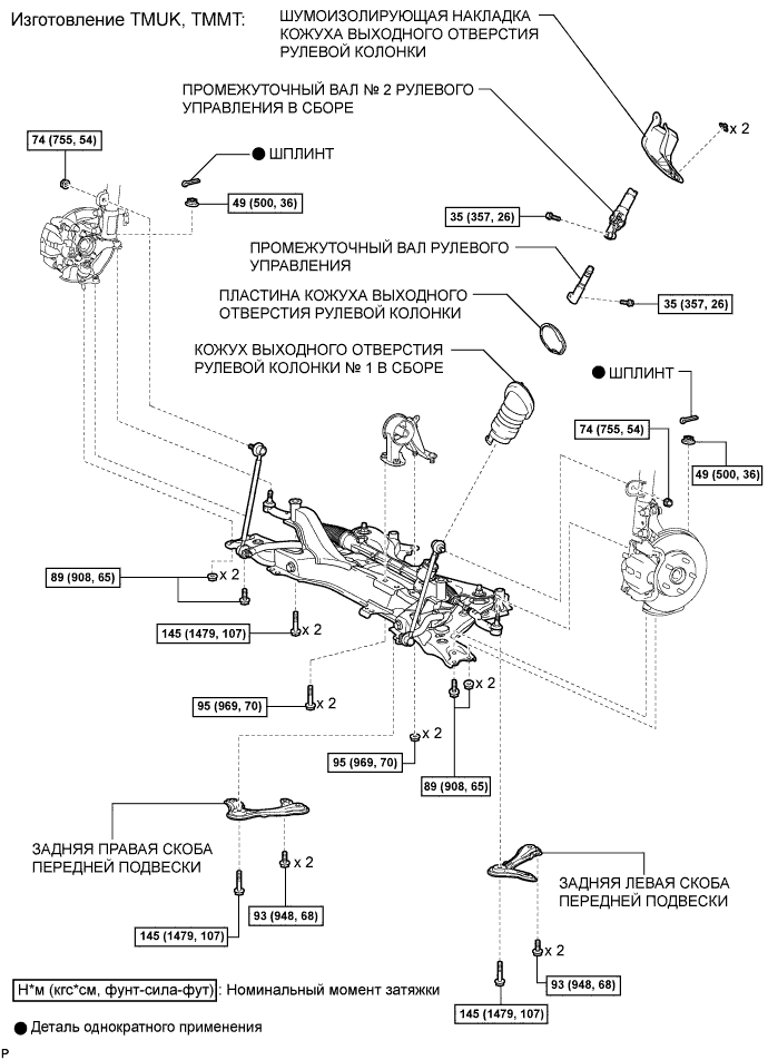 COROLLA, AURIS. ZZE150 ZRE151,152 NDE150.Рулевое Управление С Усилителем.Система Рулевого Управления С Усилителем.Рулевой Механизм  Узлы И Детали