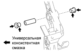 COROLLA, AURIS. ZZE150 ZRE151,152 NDE150.Сцепление.Система Сцепления (Для C50, C66).Педаль Сцепления (Для Моделей С Правосторонним Рулевым Управлением)  Установка
