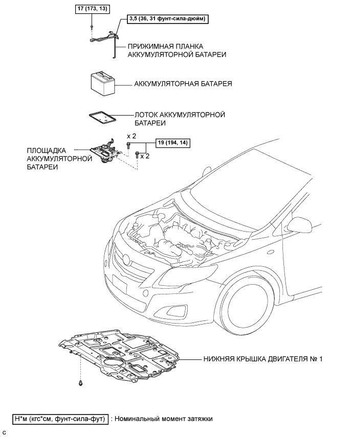 COROLLA, AURIS. ZZE150 ZRE151,152 NDE150.Сцепление.Система Сцепления (Для C50, C66).Привод Сцепления (Для C53A)  Узлы И Детали