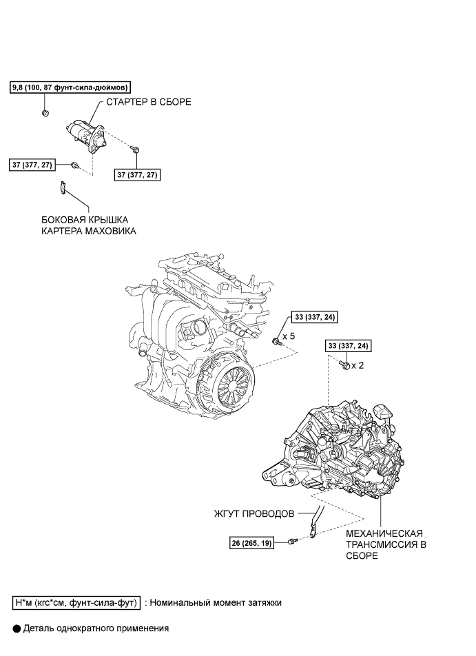 COROLLA, AURIS. ZZE150 ZRE151,152 NDE150.Механическая Трансмиссия C50.Система Механической Трансмиссии.Механическая Трансмиссия В Сборе (Для 1Zr-Fe) Узлы И Детали