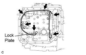 COROLLA, AURIS. ZZE150 ZRE151,152 NDE150.Автоматическая Трансмиссия U341E.Система Автоматической Трансмиссии.Корпус Клапанов В Сборе  Установка