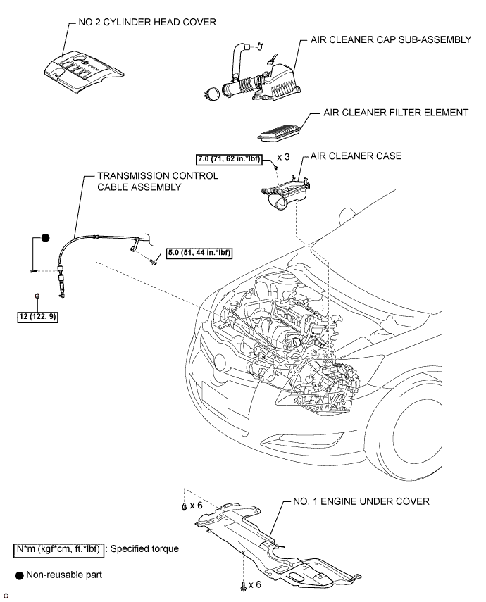 COROLLA, AURIS. ZZE150 ZRE151,152 NDE150.Автоматическая Трансмиссия U341E.Система Автоматической Трансмиссии.Трос Механизма Переключения Передач В Сборе (Для Моделей С Кузовом Типа Хэтчбэк) Узлы И Детали
