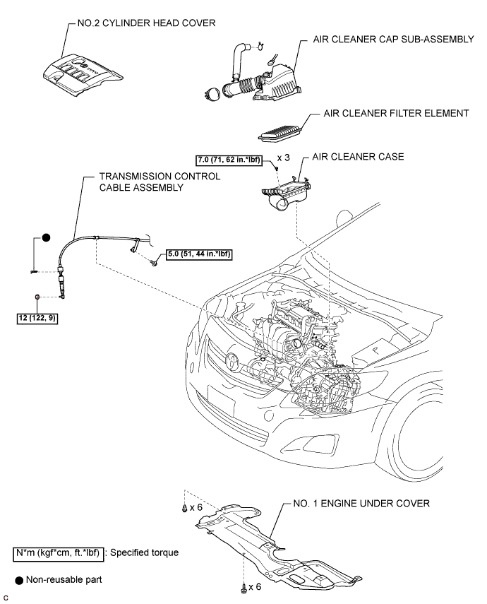 COROLLA, AURIS. ZZE150 ZRE151,152 NDE150.Автоматическая Трансмиссия U341E.Система Автоматической Трансмиссии.Трос Механизма Переключения Передач В Сборе (Для Моделей С Кузовом Типа Седан) Узлы И Детали