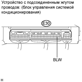 COROLLA, AURIS. ZZE150 ZRE151,152 NDE150.Кондиционирование Воздуха.Система Кондиционирования (Для Автоматического Кондиционера).Система Кондиционирования (Для Автоматического Кондиционера)  Цепь Электродвигателя Вентилятора