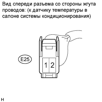 COROLLA, AURIS. ZZE150 ZRE151,152 NDE150.Кондиционирование Воздуха.Система Кондиционирования (Для Автоматического Кондиционера).
Dtc
  B1411/11  Цепь Датчика Температуры В Салоне