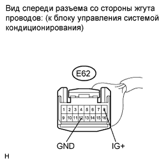 COROLLA, AURIS. ZZE150 ZRE151,152 NDE150.Кондиционирование Воздуха.Система Кондиционирования (Для Автоматического Кондиционера).Система Кондиционирования (Для Кондиционера С Ручным Управлением)  Цепь Питания Ig