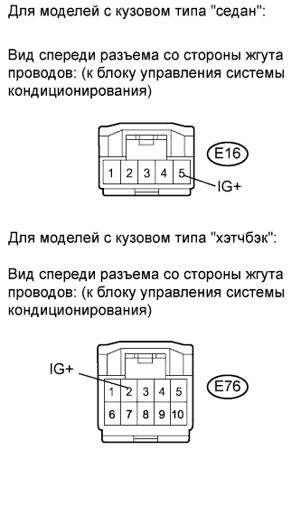 COROLLA, AURIS. ZZE150 ZRE151,152 NDE150.Кондиционирование Воздуха.Система Кондиционирования (Для Автоматического Кондиционера).Система Кондиционирования (Для Автоматического Кондиционера)  Цепь Питания Панели Управления Отопителем