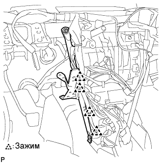 COROLLA, AURIS. ZZE150 ZRE151,152 NDE150.Кондиционирование Воздуха.Система Кондиционирования (Для Автоматического Кондиционера).Передний Датчик Температуры Испарителя (Для Моделей С Кузовом Типа Седан)  Установка
