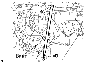 COROLLA, AURIS. ZZE150 ZRE151,152 NDE150.Кондиционирование Воздуха.Система Кондиционирования (Для Автоматического Кондиционера).Передний Датчик Температуры Испарителя (Для Моделей С Кузовом Типа Седан)  Установка