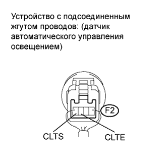COROLLA, AURIS. ZZE150 ZRE151,152 NDE150.Освещение.Система Освещения.
Dtc
  B1244  Неисправность В Цепи Датчика Освещения