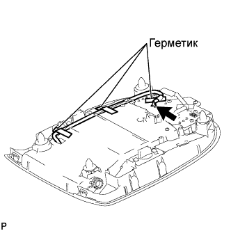 COROLLA, AURIS. ZZE150 ZRE151,152 NDE150.Устройства Противоугонной Системы.Противоугонная Система.Датчик Проникновения (Для Моделей С Кузовом Типа Хэтчбэк)  Установка