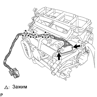 COROLLA, AURIS. ZZE150 ZRE151,152 NDE150.Кондиционирование Воздуха.Система Кондиционирования (Для Автоматического Кондиционера).Установка Кондиционирования Воздуха (Для Моделей С Кузовом Типа Седан)  Разборка