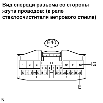 COROLLA, AURIS. ZZE150 ZRE151,152 NDE150.Стеклоочистители И Стеклоомыватели.Система Стеклоочистителей И Стеклоомывателей (Для Моделей С Датчиком Дождя).Система Стеклоочистителей И Стеклоомывателей (Для Моделей С Датчиком Дождя)  Цепь Питания