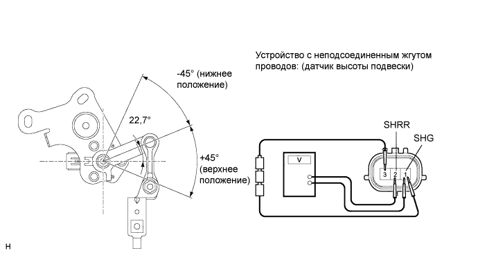 COROLLA, AURIS. ZZE150 ZRE151,152 NDE150.Освещение.Система Освещения.Датчик Высоты Подвески  Проверка