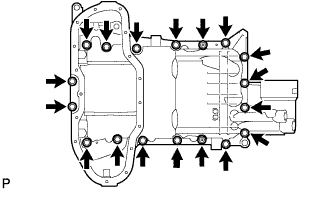 Lexus GS450h GWS191.Система Смазки 2Gr-Fse.Система Смазки.Масляный Насос  Снятие