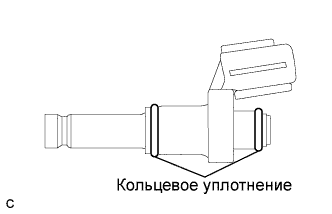 Lexus GS450h GWS191.Топливная Система 2Gr-Fse.Топливная Система.Топливная Форсунка (Для Впрыска Во Впускной Канал)  Установка