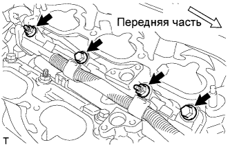 Lexus GS450h GWS191.Система Управления Двигателем 2Gr-Fse.Система Sfi.Датчик Детонации  Снятие