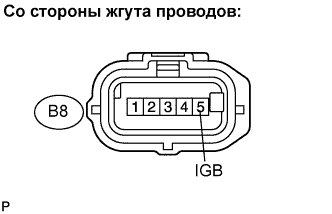 Lexus GS450h GWS191.Круиз-Контроль.Система Круиз-Контроля.Динамическая Радарная Система Круиз-Контроля  Цепь Питания Датчика Радара Миллиметрового Диапазона