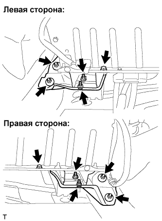 Lexus GS450h GWS191.Управление Зарядкой Аккумуляторной Батареи Гибридной Системы.Аккумуляторная Батарея Гибридной Системы.Высоковольтная Аккумуляторная Батарея  Снятие