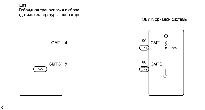 Lexus GS450h GWS191.Управление Гибридной Системой Автомобиля.Система Управления Гибридной Системой.
Dtc
  P0A38-257  Низкий Уровень Сигнала В Цепи Датчика Температуры Генератора