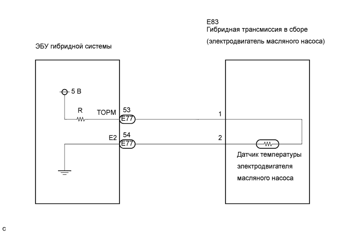 Lexus GS450h GWS191.Управление Гибридной Системой Автомобиля.Система Управления Гибридной Системой.
Dtc
  P3176-863  Низкий Уровень Сигнала В Цепи Датчика Температуры Обмотки Электродвигателя Масляного Насоса Трансмиссии