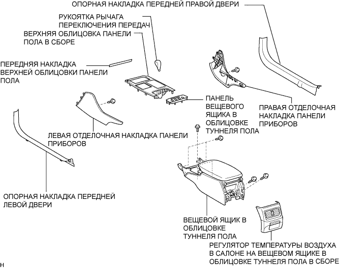 Lexus GS450h GWS191.Кондиционирование Воздуха.Система Кондиционирования Воздуха.Установка Кондиционирования Воздуха Узлы И Детали