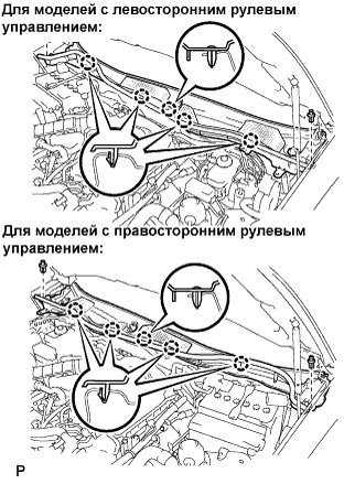 Lexus GS450h GWS191.Система Управления Двигателем 2Gr-Fse.Система Sfi.Датчик Температуры Охлаждающей Жидкости  Снятие