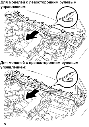 Lexus GS450h GWS191.Система Управления Двигателем 2Gr-Fse.Система Sfi.Датчик Температуры Охлаждающей Жидкости  Снятие
