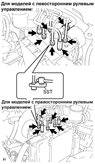 Lexus GS450h GWS191.Управление Тормозами.Тормозная Система С Электронным Управлением.Блок Управления Рабочими Цилиндрами Тормозов  Снятие