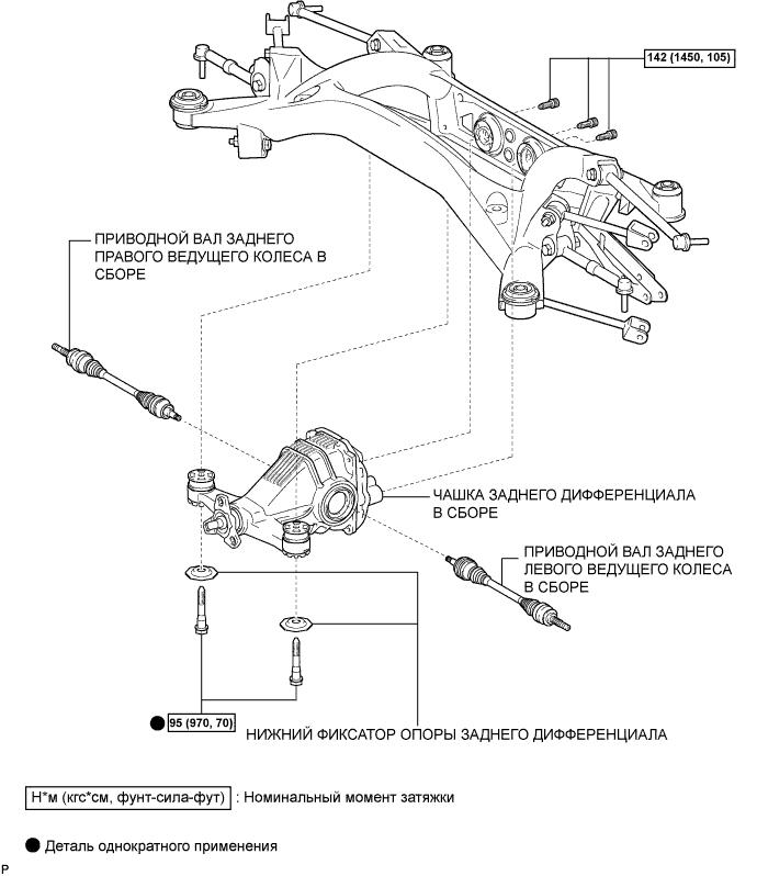 Lexus GS450h GWS191.Дифференциал.Система Дифференциалов.Чашка Заднего Дифференциала В Сборе  Узлы И Детали