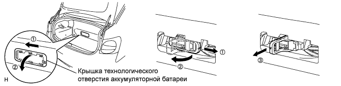 Lexus GS450h GWS191.Управление Зарядкой Аккумуляторной Батареи Гибридной Системы.Аккумуляторная Батарея Гибридной Системы.Аккумуляторная Батарея Гибридной Системы  Меры Предосторожности