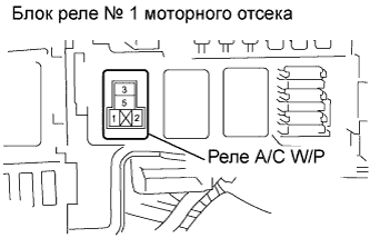 Lexus GS450h GWS191.Кондиционирование Воздуха.Система Кондиционирования Воздуха.Система Кондиционирования Воздуха  Цепь Водяного Насоса Отопителя