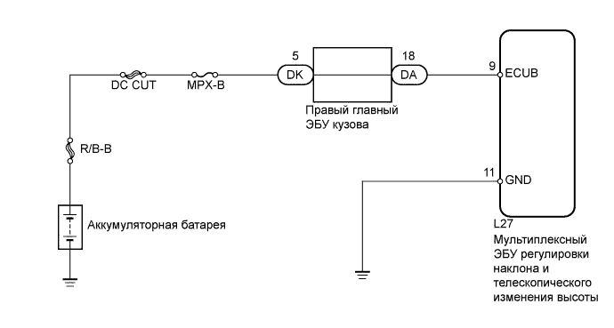 Lexus GS450h GWS191.Рулевая Колонка.Система Рулевого Управления.
Dtc
  B2620  Неисправность В Цепи Питания Эбу