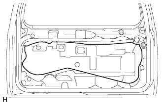 Телекамера (Задняя) (Для Моделей Без Кронштейна Запасного Колеса) - Снятие. ПОМОЩЬ ПРИ ПАРКОВКЕ / МОНИТОРИНГ. Land Cruiser Prado GRJ150 TRJ150 TRJ155 KDJ150 TRJ155 LJ150
